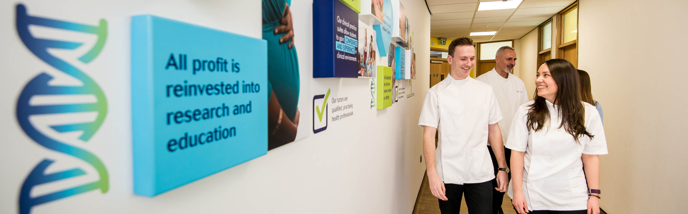 Osteopaths in the Health and wellbeing academy 